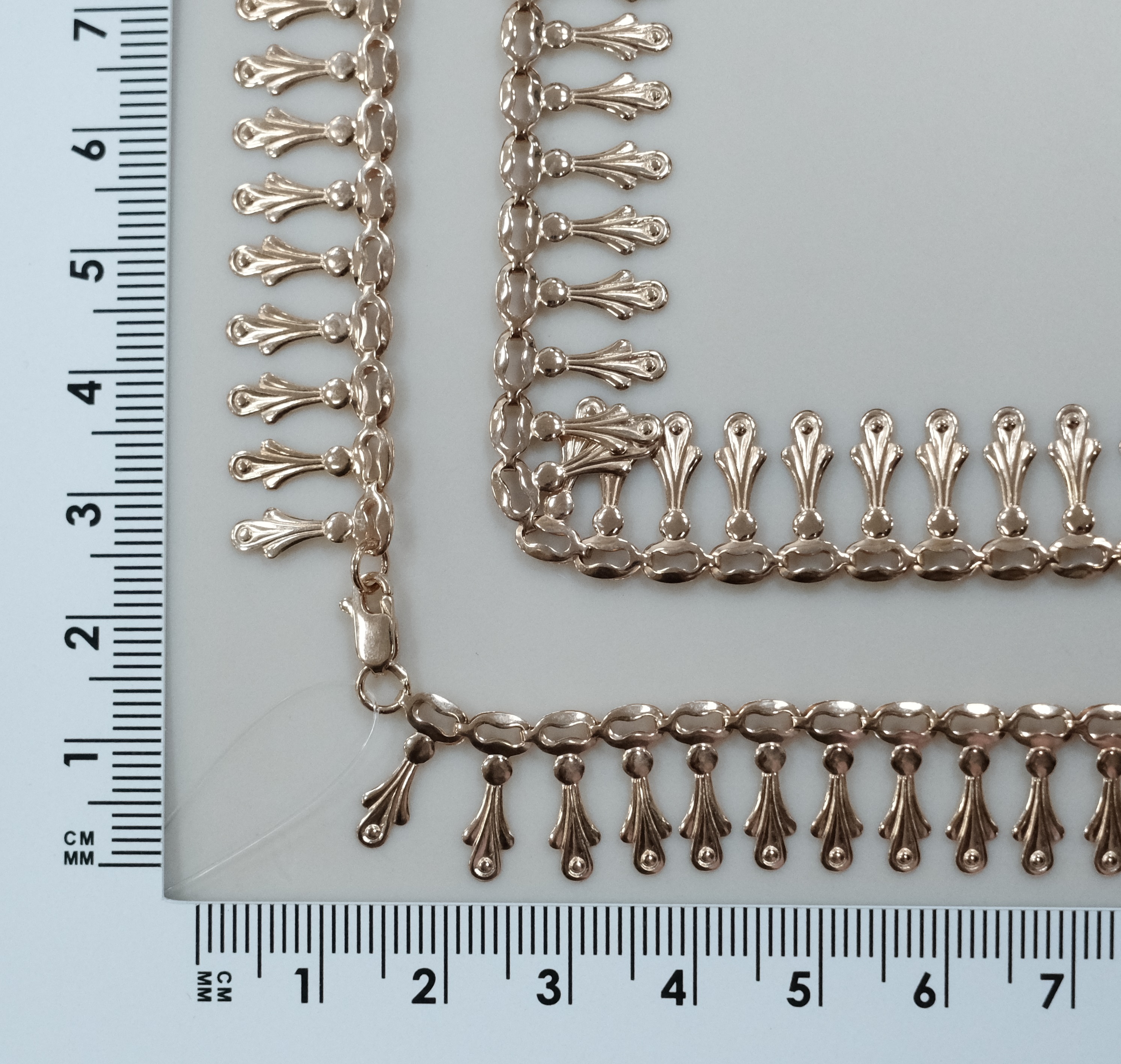 10719-000076 Колье (Au 375)